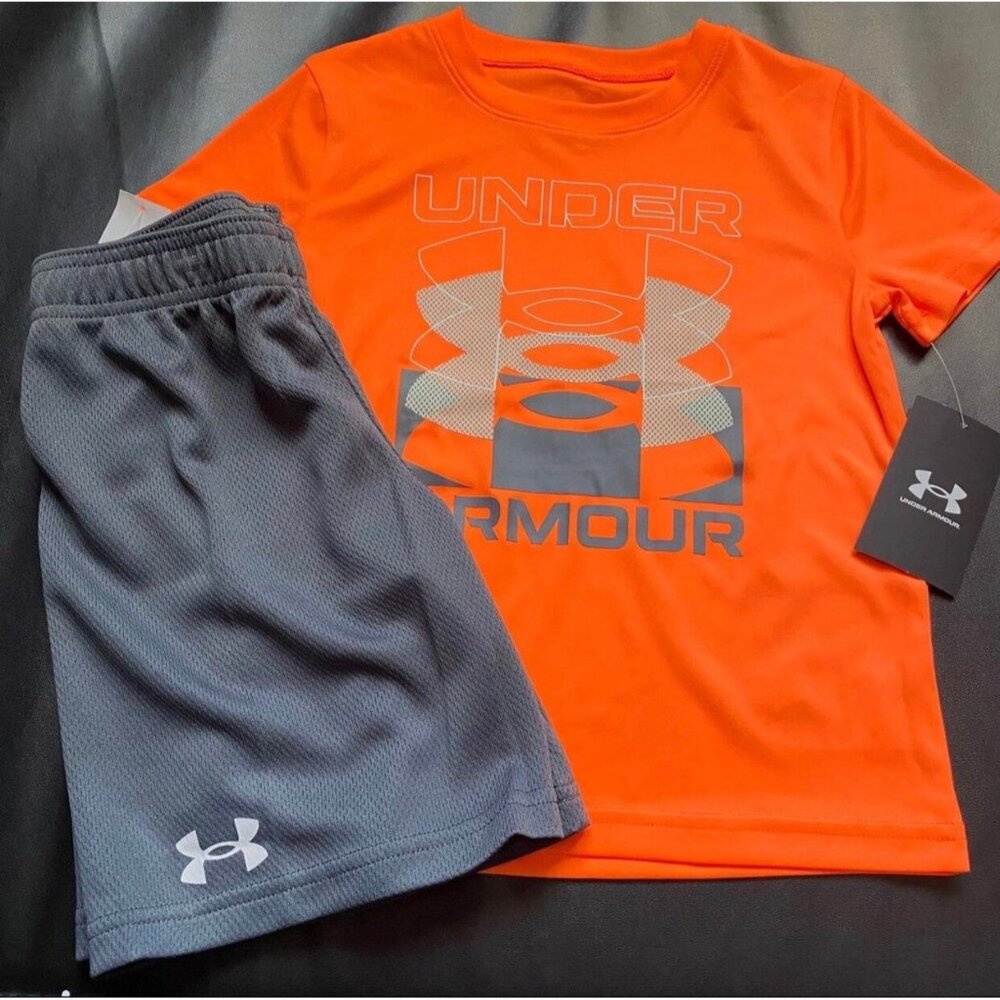 NWT Under Armour Athletic Set Boys Size 7